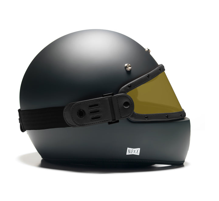 LEO MASKA // YELLOW-TINT // BLACK