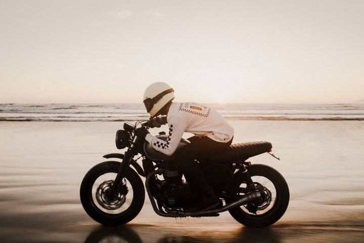 VINTAGE BLACK // KNOX HELMET SET