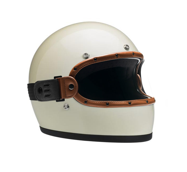 VINTAGE TAN BLACK // KNOX HELMET SET