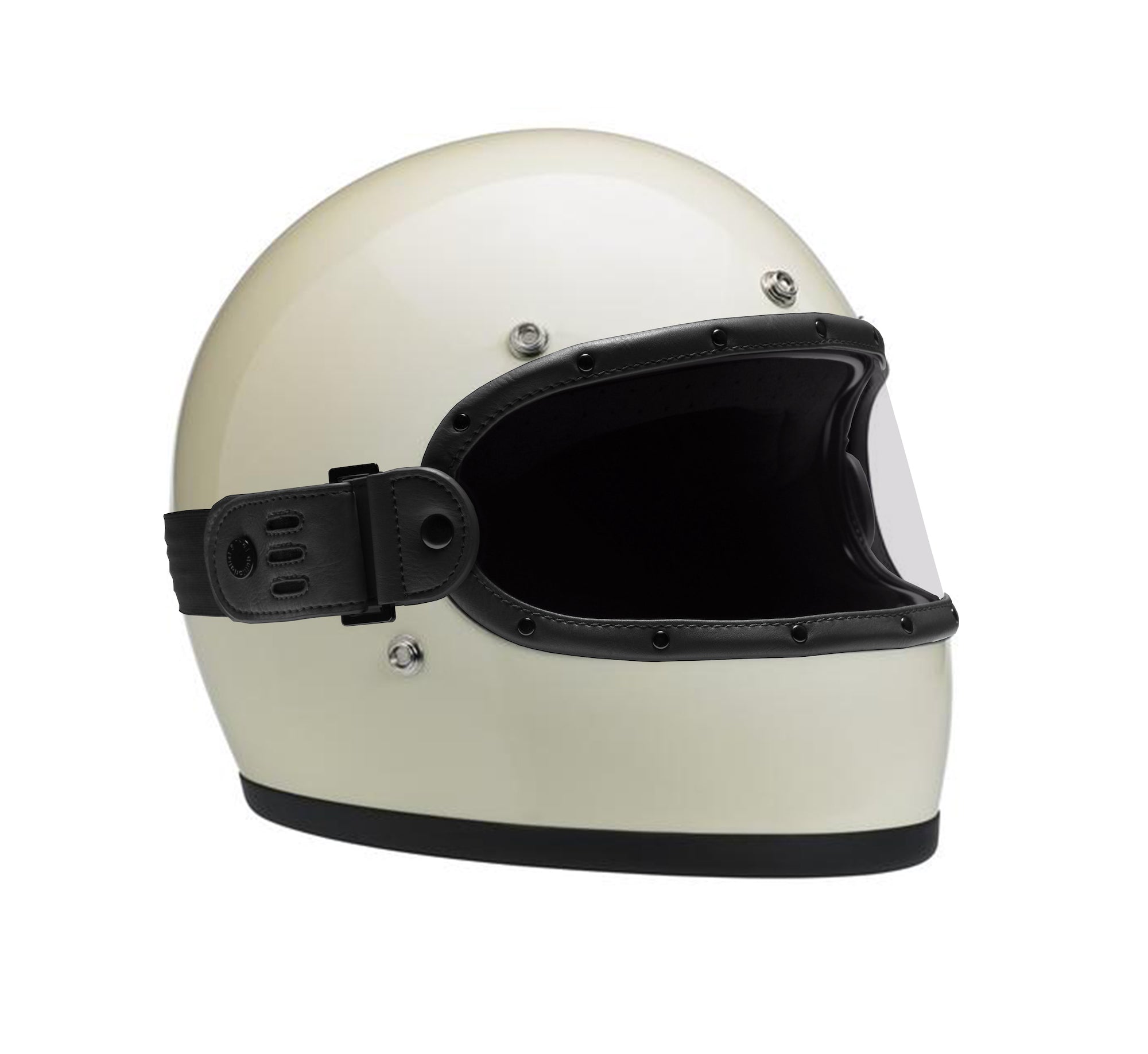 VINTAGE BLACK // KNOX HELMET SET - The Equilibrialist
